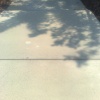 concrete driveway - clean
