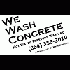 We Wash Concrete